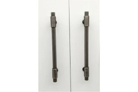 Resim Koldoor Handles Kulp Mobilya Dolap Mutfak Çekmece Kulpu 158 Mat Skoç Füme 192 mm (19,2 Cm) 10 Adet 