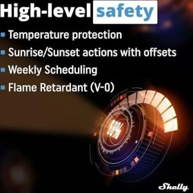 Resim Mena Rise Pro 2 - Wi-Fi, Lan ve 2 Kanallı Akıllı Röle Anahtarı, Ev Otomasyonu, ve ile Uyumlu, Ios Uygulaması, Işıklar Otomasyonu, Motorlu Vana Için Uzaktan Kumanda 