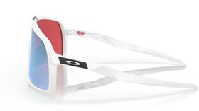 Resim Oakley Sutro Bisiklet Güneş Gözlüğü Polished White Prizm Snow Sapphire Irid 