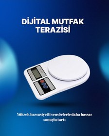 Resim Tf-1010 Dijital Mutfak Tartısı Beyaz 