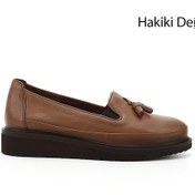 Resim Gönderi R Taba Antik Dolgu Taban Püsküllü Hakiki Deri Ayakkabı Taba 