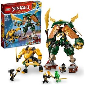 Resim LEGO® Ninjago 71794 Lloyd Ve Arin'in Ninja Ekibi Robotları 764 Parça 