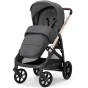 Resim Inglesina Aptica Glam Tek El Tek Hamle ile Katlanıp Açılan Çift Yön Bebek Arabası - Velvet Grey 