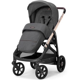 Resim Inglesina Aptica Glam Tek El Tek Hamle ile Katlanıp Açılan Çift Yön Bebek Arabası - Velvet Grey 