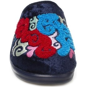 Resim Muya 31904 Kastra Önü Kapali Ev Terliği Lacivert Kadın Terlik-Lacivert 