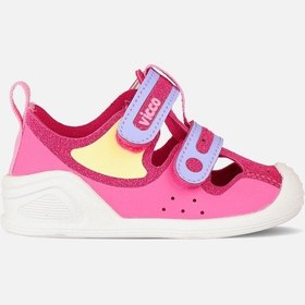 Resim Vicco Riga Işıklı Kız İlk Adım Fuşya Günlük Ayakkabı Fuşya 