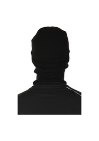 Resim Erkek Örgü Kar Maskesi Siyah-Siyah-Standart 