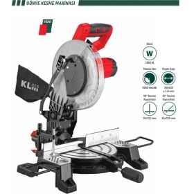 Resim Kleco Gönye Kesme Maknası KE255GK 