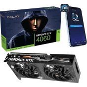 Resim Galax RTX4060 8gb 2x V2 Oc 1-Click 8gb 128BIT Gddr6 Rtx 4060 Ekran Kartı (46NSL8MD9NXV) 