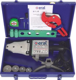 Resim Genel Markalar 1500 Watt PPRC Plastik Boru Kaynak Makinesi Seti 20-25-32-40 mm Paftalı Metal Çantalı 