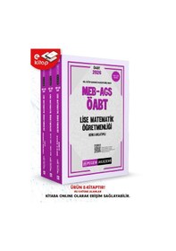 Resim 2026 Meb-ags Öabt Lise Matematik Öğretmenliği Konu Anlatımlı E-ki 