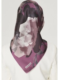 Resim Armine Özel Nostalji Serisi Twill İpek Eşarp Modelleri 8534D-34 