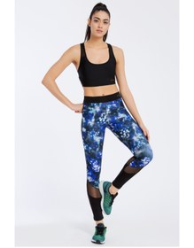 Resim Jeggie Dazzle Blue Dots Desenli Tayt 