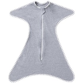 Resim Dianziye Insular Su3010 Bebek Uyku Çantası - 0-9 Ay Arası Kullanıma Uygun - 95% Pamuk 5% Spandex - Gri Rengi - Taze Ve Esnek Kumaş Gri 