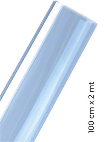 Resim ELİFE TİCARET Mavi Cam Filmi Açık Ton Amerikan Çizilmez 100 cm X 2 Metre 