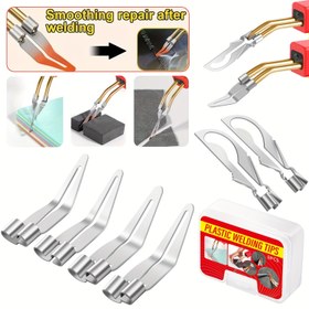 Resim BESPER 6 adet Kaynak Tamir Aracı, Pürüzsüz Baş, Pil Gerektirmez, Montaj Gerektirmez, Verimli Plastik Kaynak için Dayanıklı Plastik Lehimleme Demir Aksesuarları 