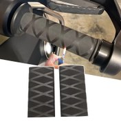 Resim 1 Çift for bmw R1250GS R1200GS LC ADV F750GS F850GS F900R için Kaymaz Isı Küçültme Kavrama Kapakları - Siyah Kauçuk Eldivenler, Artan Kontrol ve Konfor için, Sürüş Konforu|Sleek Black|Dayanıklı Kauçuk Malzeme, Motosiklet Aksesuarları 