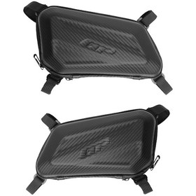 Resim Gp Kompozit Ync001 Universal Eva Karbon Görünümlü Motosiklet Yan Çanta Seti Diğer 