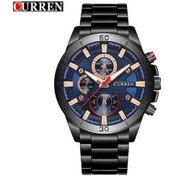 Resim Novahub Mavi Moda Tam Paslanmaz Çelik Saatler En İyi Marka Curren Rahat Erkek Saati Analog Spor Kol Saati Kuvars Saat Erkek Erkek Saat 8275 Mavi 