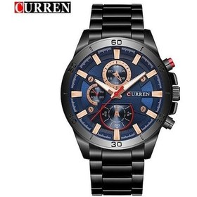 Resim Novahub Mavi Moda Tam Paslanmaz Çelik Saatler En İyi Marka Curren Rahat Erkek Saati Analog Spor Kol Saati Kuvars Saat Erkek Erkek Saat 8275 Mavi 