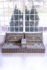 Resim BAKIRÖZÜ HOME Şark Köşesi Takımı Konsepti Gri Anadolu Modeli (20 CM MİNDER KALINLIĞI) 