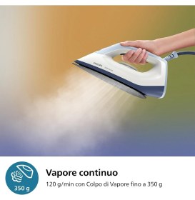 Resim 3000 Serisi Buhar Kazanlı Ütü 2400W 350G Şok Buhar, Mavi 