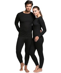 Resim Thermoform Tf Active Yetişkin Unisex Termal İçlik Takım HZT4008 Siyah 
