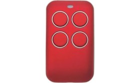 Resim Nacario Akıllı Kodlanabilir Kopyalanabilir Kumanda 433 Mhz – Otomatik Kapı, Kepenk ve Panjur Uyumlu Şık Tasarım - Kırmızı 