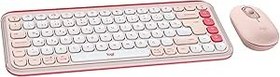 Resim Logitech POP ICON COMBO Kablosuz Klavye ve Mouse Seti, Bluetooth, Konforlu Tasarım, Programlanabilir Tuşlar, Sessiz Tıklamalar, 3 Cihaza Kadar Easy-Switch, Türkçe Q Klavye, Pembe 