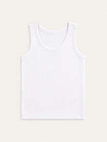 Resim Babylory Kdis Store Erkek Çocuk Beyaz Atlet 