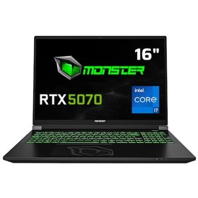 Resim Monster Tulpar T6 V3.4.3 i7-13700HX 16 GB 500 GB SSD RTX 5070 16" W11H Dizüstü Bilgisayar 