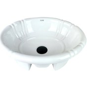 Resim Pure Beyaz Tezgah Üstü Çanak Lavabo W-297 