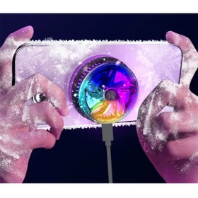 Resim Coverzone Profesyonel Kablolu Yarı iletken Şok Buzlama iPhone Uyumlu Soğutucu Fan Gamer Oyuncu Radyatör Şok Soğutma Fanı Yeni Nesil Altı Çekirdek Teknoloji Telefon Soğutma Fanı (ZR-S18) 