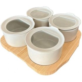 Resim Neoflam Fika One 4'lü Kahvaltılık Seti Beyaz 