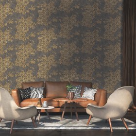 Resim Yasham Hot Emboss By Yasham 51550-5 52 cm Desenli Duvar Kağıdı Sarı - Yeşil 