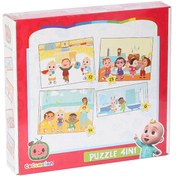 Resim CO7899 Cocomelon 4IN1 Puzzle -Laço 
