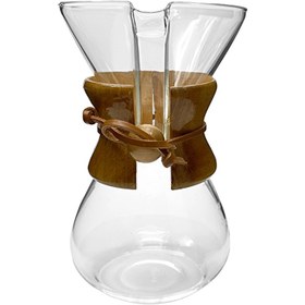 Resim Luna Cucina Epinox Cam Kahve Demleme 600 ml 