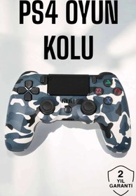 Resim Vemora PS4 Oyun Kolu Kamuflaj Desenli Joystick 