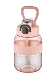 Resim Shotay St-7512 700ml Pembe Pipetli Tritan Matara Pembe 