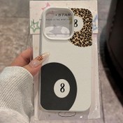 Resim Leopar Desenli 8 Numaralı Billiard Tasarımı, for IPhone 16 Pro Max için Uygun TPU Kılıflarla Birlikte, for IPhone 16 Pro Max/14/16 Plus/15/13 Pro/12/11 için de Kullanılabilir. Bu, Şık ve Koruyucu İş Kılıfı Sunar. 
