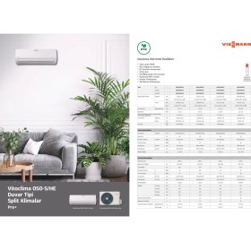 Resim Viessmann Vitoclima " Pro Plus Serisi" 9.000 Btu Inverter Klima (ÜCRETSİZ Montaj) 