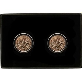 Resim AC&Co / Altınyıldız Classics Erkek Gri-Sarı Desensiz Gri-Sarı Klasik Kol Düğmesi 4A3822200004GSRSTN 