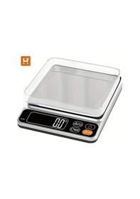 Resim Fastbuy Dream011 Habuybuy Gl-01 Taşınabilir El Tipi Mutfak Tartısı 3kg 0.1g Hassas Gümüş Elektronik Gram Ağırlık Tartısı Gümüş 