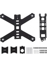 Resim Qav210 Karbon Fiber Drone Frame Gövdesi 