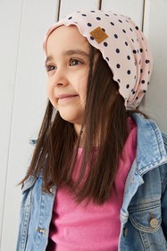 Resim Babygiz Pudra Siyah Çocuk Bebek Şapka Bere Yumuşak %100 Pamuklu Penye Elit Seri 