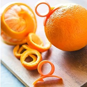 Resim 2 adet 6 adet Portakal Soyucu, Plastik Portakal Soyucu, Basit Limon Soyucu, Greypot Soyucu, Yaratıcı Bıçak, Halka Saplı Portakal Soyucu Aracı, Meyve Soyucu, Sebze ve Meyve Aracı, Mutfak Küçük Aracı, Mutfak Aksesuarları 