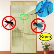Resim Mıknatıslı Kapı Sinekliği Pencere Pimapen Sineklik 1.Kalite210x90 (490931326) 