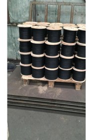 Resim galipoglu Pvc Kaplı Kablo Bağlama Teli (SİYAH) 17 Cm'lik / 500 gram 