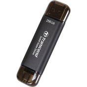 Resim Transcend TS256GESD310C 256 GB USB/Type-C Taşınabilir Harici SSD 