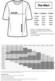 Resim THEWERT Unisex Reebok Combak Tasarım Baskılı Pamuk Beyaz Oversize T-shirt 